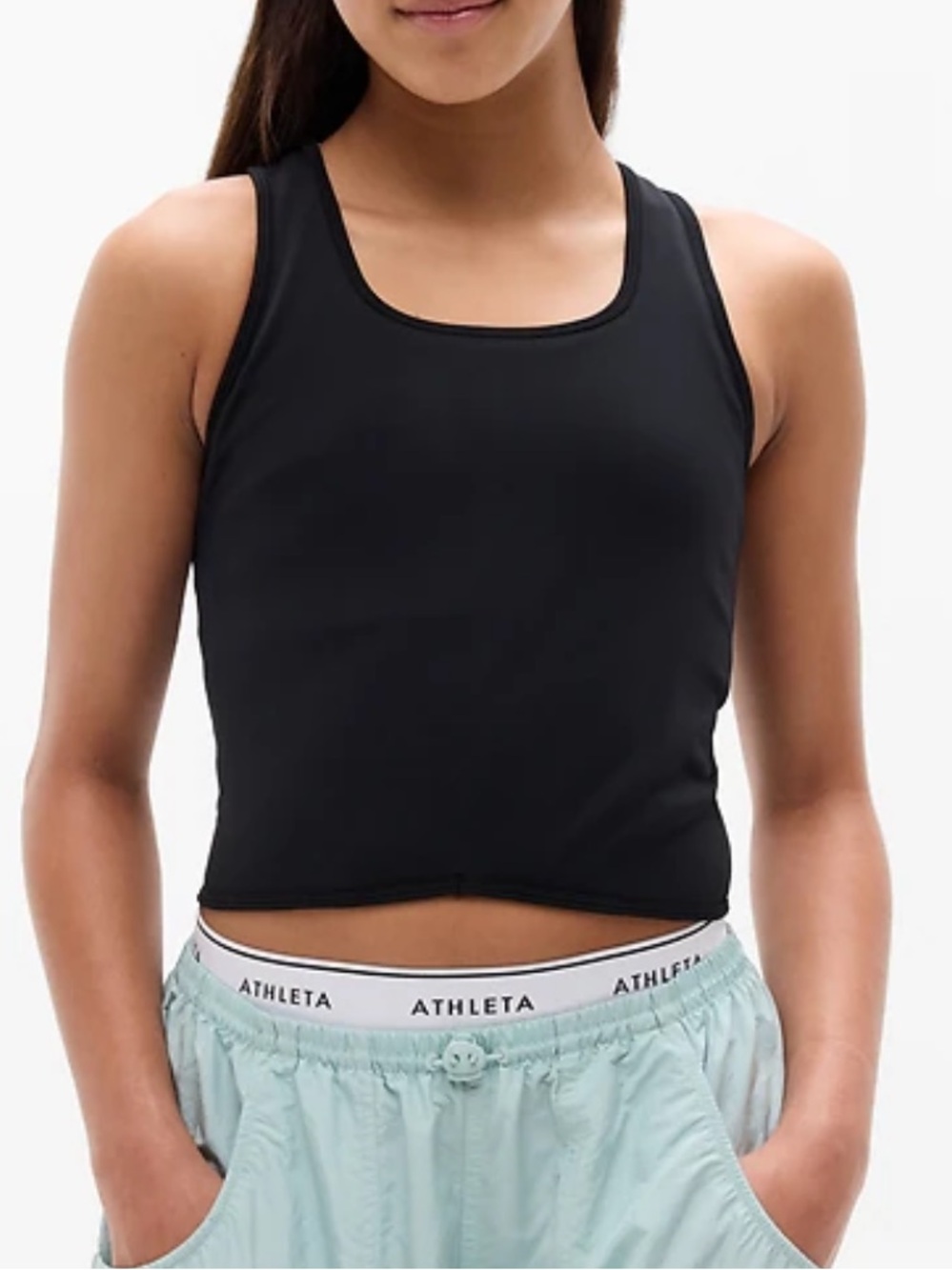 Athleta Girl‎ Rise Above Real Soft Tank Athletic Workout Tank Top Girls XXL